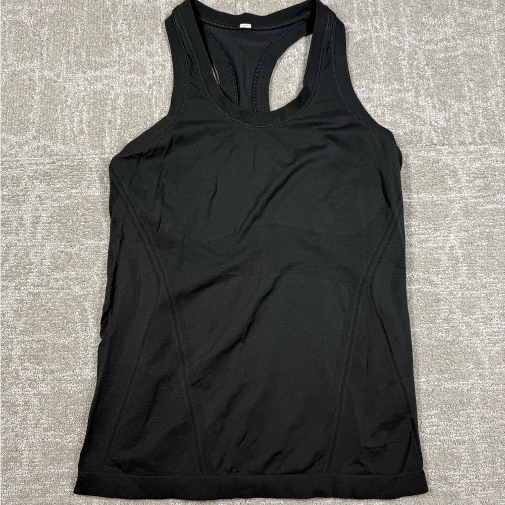 Athleta Black Mometum Seamless Active Work Out Tank Top Read Below